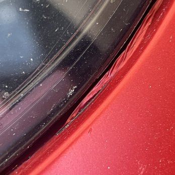 Vader Window Tinting - Used too much heat and didn't place down the wrap - Home Window Tinting Near Me - Phoenix, Arizona