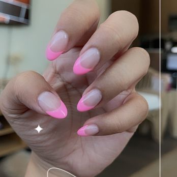 Lush Spa Nails - Pink nails - Nail Salons Near Me - Chino Hills, California