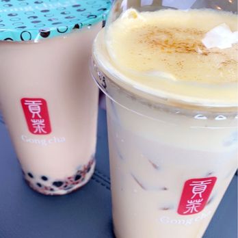Gong Cha - Strawberry Milk Tea, Creme Brûlée Milk Tea - Bubble Tea Near Me - Houston, Texas Gong Cha - Strawberry Milk Tea, Creme Brûlée Milk Tea - Bubble Tea Near Me - Houston, Texas