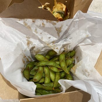 Vegan Castle - Spicy garlic edemame was - Vegan Near Me - Long Beach, California Vegan Castle - Spicy garlic edemame was - Vegan Near Me - Long Beach, California