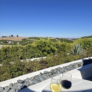 Sirena Vineyard Resort - Views all around from patio area - Wineries Near Me - Paso Robles, California