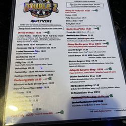 The Double Z Bar and Grill - More menu