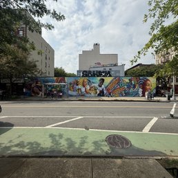 A mural of Doña Adela, which is a testament to how important this restaurant is to the cultural fabric of the neighborhood