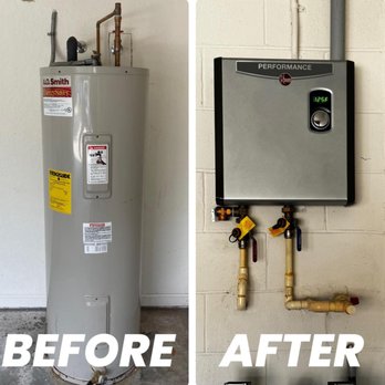 MMR Multiservices - Before and after water heater. - Plumbing Near Me MMR Multiservices - Before and after water heater. - Plumbing Near Me