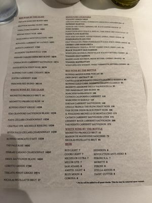 Menu photo 2 Viaggio Restaurant Chicago Chicago, IL Menu photo 2 Viaggio Restaurant Chicago Chicago, IL