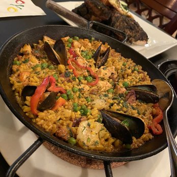 Oyo - Seafood Paella - Latin American Near Me - Pleasanton, California Oyo - Seafood Paella - Latin American Near Me - Pleasanton, California