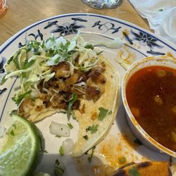 Rosti Xpress Mexican Food - Shrimp (more like cabbage) tacos. Blah.