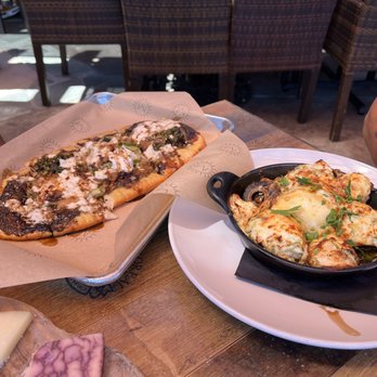 Miramonte Winery - Roasted Vegetable and Goat Cheese Flatbread; Stuffed Mushrooms - Wineries Near Me - Temecula, California Miramonte Winery - Roasted Vegetable and Goat Cheese Flatbread; Stuffed Mushrooms - Wineries Near Me - Temecula, California