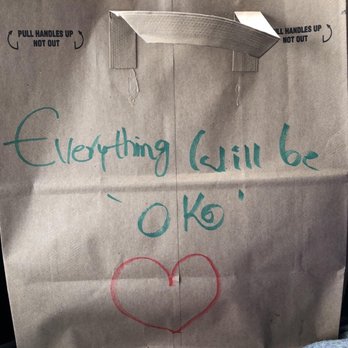 Saffron Circle - Turned my bag around and found this nice message! - Indian Near Me - Riverton, Utah Saffron Circle - Turned my bag around and found this nice message! - Indian Near Me - Riverton, Utah