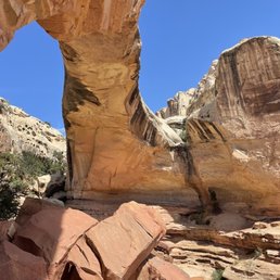 Hickman natural bridge, capitol reef NP Hickman natural bridge, capitol reef NP
