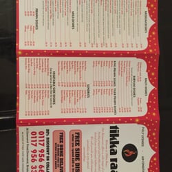 Tikka Raaz Restaurant - Menu part 2