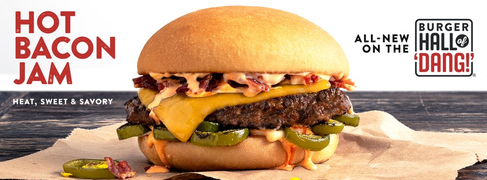 Food from MOOYAH Burgers, Fries & Shakes