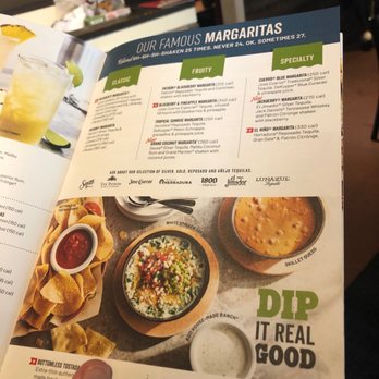 Chili's - A part of their menu - American Near Me - Florence, Kentucky