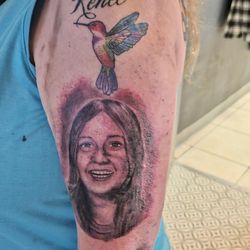 Tattoo 42 - Sisters memorial piece