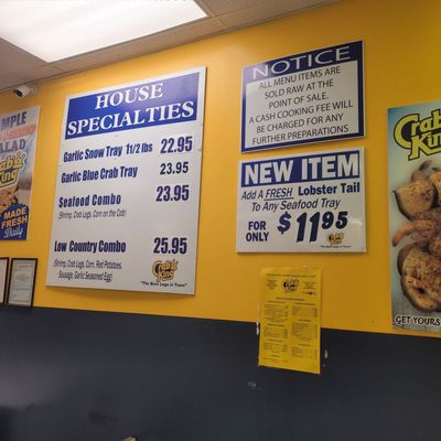 Menu photo 1 Crab King Augusta, GA Menu photo 1 Crab King Augusta, GA
