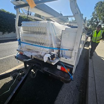 Vergola USA - My custom painted steel 50' x 19' Vergola arrived for installation. - Patio Coverings Near Me - Gardena, California Vergola USA - My custom painted steel 50' x 19' Vergola arrived for installation. - Patio Coverings Near Me - Gardena, California
