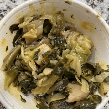Big Daddy's BBQ - Collard greens I thought. - Barbeque Near Me - San Jacinto, California