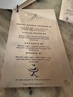 Menu photo 3 Mr Nice Houston, TX