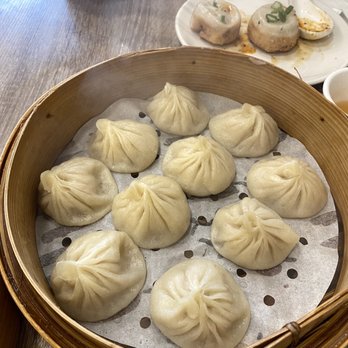 Dumpling Kitchen - A1. Shanghai-Style Steamed Pork Dumplings (10) - Chinese Near Me - San Francisco, California