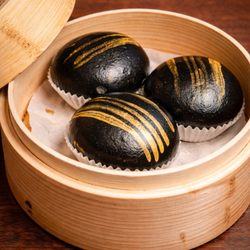 Highland Noodles - Black gold custard bao
