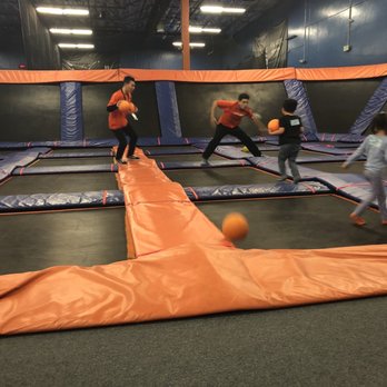 Sky Zone Trampoline Park - Best employees ever having fun with the kids! - Trampoline Parks Near Me - Riverside, California Sky Zone Trampoline Park - Best employees ever having fun with the kids! - Trampoline Parks Near Me - Riverside, California