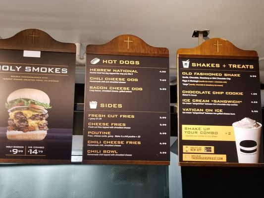 Menu photo 1 The Burger's Priest Toronto, ON Menu photo 1 The Burger's Priest Toronto, ON