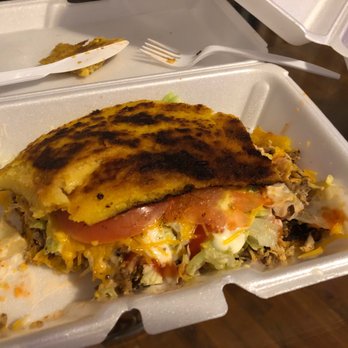 Empanadas king - Horrible and burned Cachapa tasted discusting - Empanadas Near Me - Bronx, New York