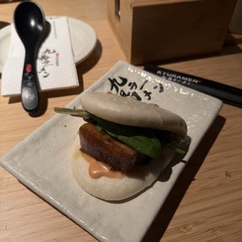 Kyuramen - Steamed Pork Bao Bun - Ramen Near Me - Henderson, Nevada Kyuramen - Steamed Pork Bao Bun - Ramen Near Me - Henderson, Nevada