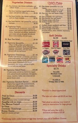 Menu photo 1 La Villa Lincoln, AR
