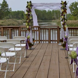 Floral Accents - The aisle! I think in my nervousness while walking down the aisle I missed all these details :)