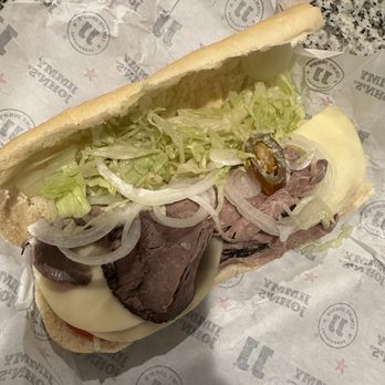 Jimmy John's - meat isn't fresh & very stingy. barely any lettuce, onions or peppers - Sandwiches Near Me - Prairieville, Louisiana Jimmy John's - meat isn't fresh & very stingy. barely any lettuce, onions or peppers - Sandwiches Near Me - Prairieville, Louisiana