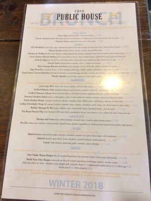 Menu photo 8 1910 Public House Lilburn, GA