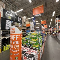 The Home Depot - Look for deals when you go to Home Depot! Get on their app!!