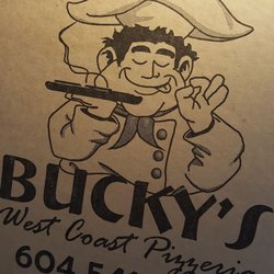 Bucky's West Coast Pizzeria - The Box it Came in...