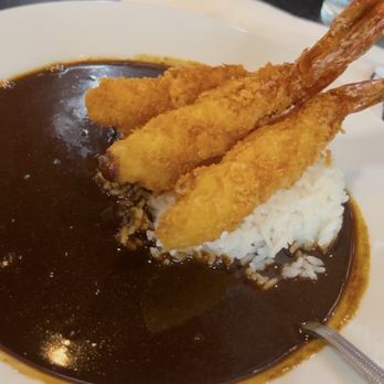 Red Rock - Black and spicy curry rice with friend shrimp - Japanese Near Me - Arcadia, California