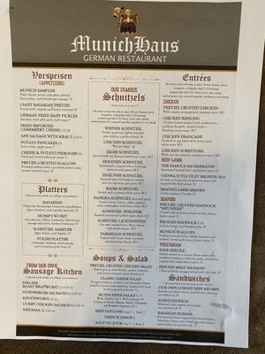 Menu photo 3 Munich Haus Chicopee, MA Menu photo 3 Munich Haus Chicopee, MA