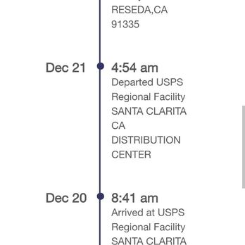 Santa Clarita Mail Processing Center - A completely different package traveling around the valley. I hope my gifts arrive in time so the recipients recieve them. - Post Offices Near Me - Valencia, California Santa Clarita Mail Processing Center - A completely different package traveling around the valley. I hope my gifts arrive in time so the recipients recieve them. - Post Offices Near Me - Valencia, California