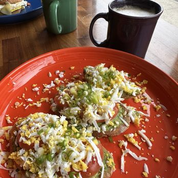 MJ’s on German DeliCafe - The delicious avocado toast! The Nonna is in the background. - Coffee & Tea Near Me - Shepherdstown, West Virginia MJ’s on German DeliCafe - The delicious avocado toast! The Nonna is in the background. - Coffee & Tea Near Me - Shepherdstown, West Virginia