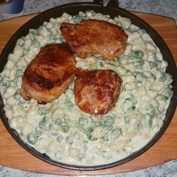 Zipfer Eck - Schweinslungenbraten mit Butter-Spinatnockerl in Gorgonzolasauce -sensationell! - Austrian Near Me - Vienna, 9