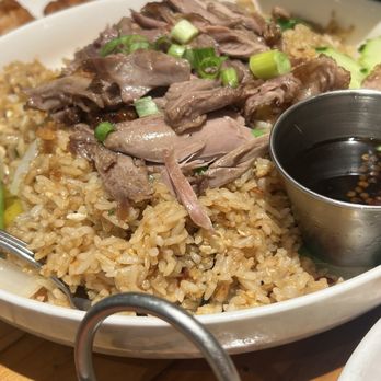 Rice Barn Thai Eatery & Wine Bar - Duck Fried Rice - Wine Bars Near Me - Vacaville, California