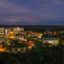 Sydney Adventist Hospital - Sydney Adventist Hospital sky view at night.