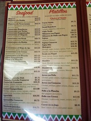 Menu photo 2 Los Palillos Restaurant San Rafael, CA Menu photo 2 Los Palillos Restaurant San Rafael, CA