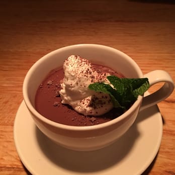 R+D Kitchen - Po de Creme for dessert! - New American Near Me - Santa Monica, California