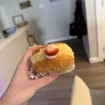 Tous les Jours - strawberry cream donut - Bakeries Near Me - Franklin, Tennessee Tous les Jours - strawberry cream donut - Bakeries Near Me - Franklin, Tennessee