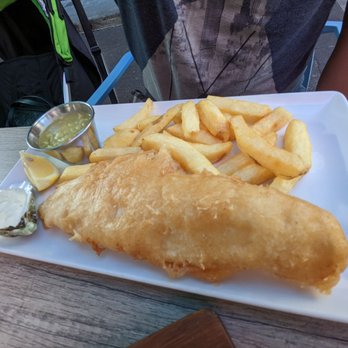 Quinlan's Seafood Bar - Fish and chips (hake fish) - Fish & Chips Near Me - Cork, Colorado