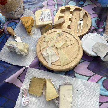 Dedrick's Cheese - Camping with our spread of cheeses - Cheese Shops Near Me - Nevada City, California