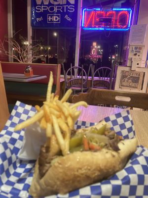 Chicago Style Beef and Dogs by null