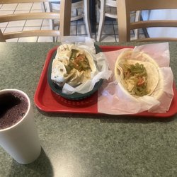 Buenas Nachos - Jamaica, Vegetarian Burrito, And Vegetarian Taco
