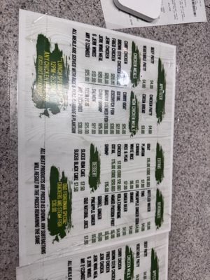Menu photo 3 D&D Caribbean Kitchen Beltsville, MD
