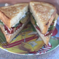 Turkey and the Wolf Ice House - Tomato sandwich special
